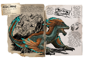Dragon Rocheux